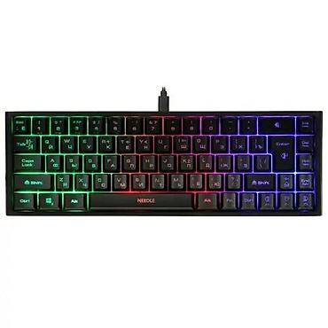 Клавиатуры: Клавиатура, Мембранная, Проводное подключение, Размер: 65% — 6