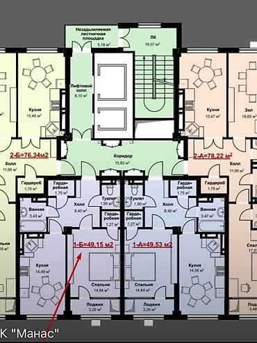 Новостройки от застройщика: Строится, Элитка, 1 комната, 49 м² — 2