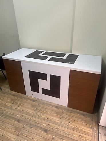 istolar: Resepsiyon/qarşılama masası - Material: MDF/laminat örtük - Rəng və — 1