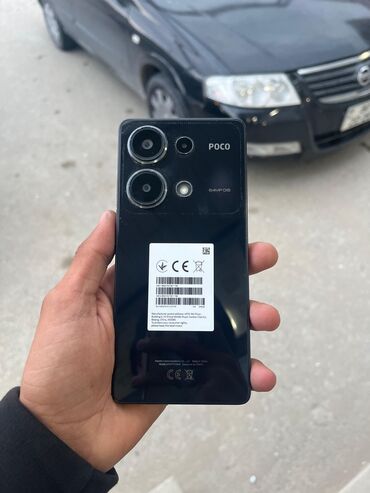 iphone adaptr: Poco M6 Pro, 256 ГБ, цвет - Черный, Гарантия, Сенсорный, Отпечаток пальца
