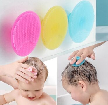 126 oglasa | lalafo.rs: Četka za šampon za bebe silikonska glava Četka za masažu tela