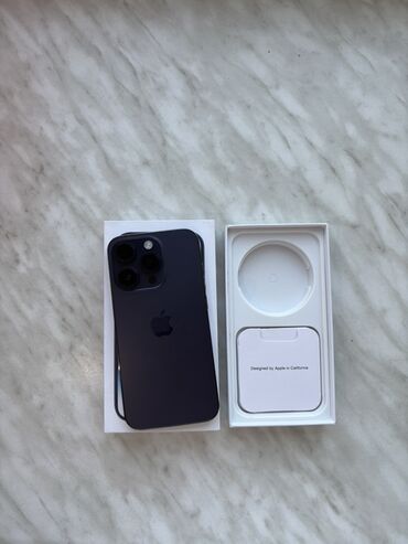 Apple iPhone: IPhone 14 Pro, Новый, 256 ГБ, Черный, Коробка, 88 %