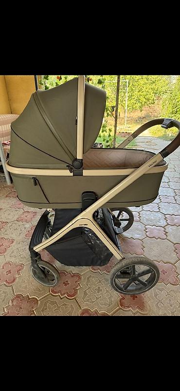 Детская коляска Corrello Vector 2 в 1, цвет хаки/бежевый Особенности
