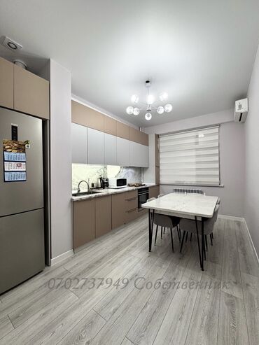 квартира с панорамными окнами: 3 комнаты, 84 м², Элитка, 1 этаж, Дизайнерский ремонт