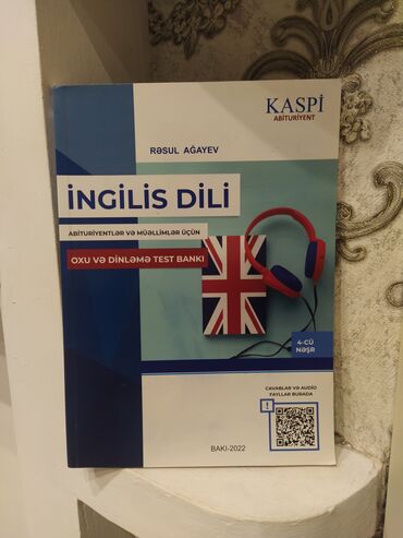 Digər kitablar və jurnallar: Kaspi ingilis dili listeng ve reading kitabı ter temizdir qatı bele