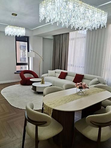 3 комнаты, 106 м², Асанбай мкр Элитка, 9 этаж, Дизайнерский ремонт