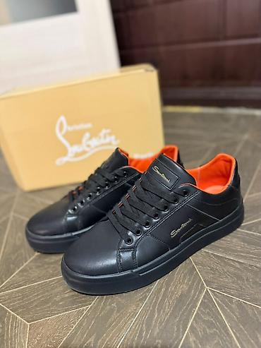кроссовки лиман отзывы: Мужские кеды Santoni размер не подошёл - Цвет: черный с яркой — 1
