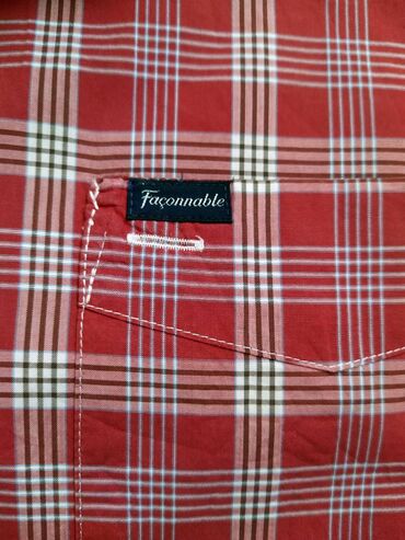 Košulje: Muška pamučna košulja Faconnable Prvoklasna super-kvalitetna — 10
