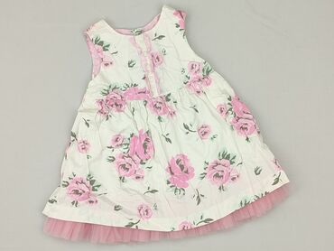 bluzka z kołnierzykiem: Sukienka, H&M, 12-18 miesięcy, stan - Idealny