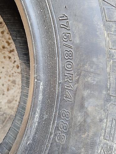 р14 17565: Шины 175 / 80 / R 14, Лето, Б/у, 1 шт, Легковые, Япония, Bridgestone — 2