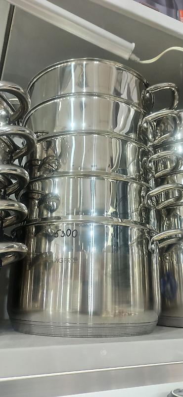 Пароварки: Кастрюли/тазы для варки на пару (мантоварки, пароварки многоярусные) — 4