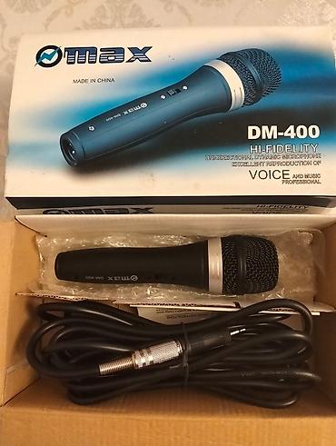 Audio: Max DM-400 mikrofon - Model: Max DM-400 - Tip: Uni-directional — 1
