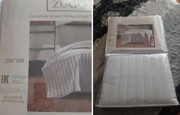 Ev üçün digər mallar: ZUGO HOME yataq örtüyü - Ölçü: 230 x 240 sm (iri ölçü, iki nəfərlik