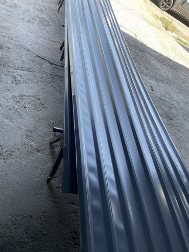 Профнастил: Серый матовый профнастил 0.35.04.0.45. 050’толщина бар только Россия — 25