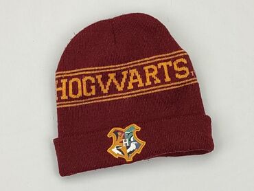 czapka bordowa: Czapka, Harry Potter, 7 lat, 52-54 cm, stan - Dobry