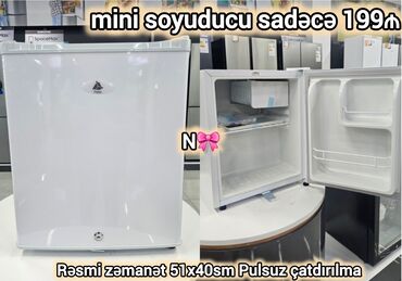 soyuducu gence: Satılır:*Birbaşa anbardan mini soyuducu* Qeyd:Yenidir,defrost,ölçü