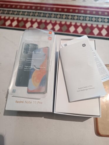 телефон redmi note 7: Xiaomi, Redmi Note 11 Pro, Б/у, 128 ГБ, цвет - Черный, 2 SIM
