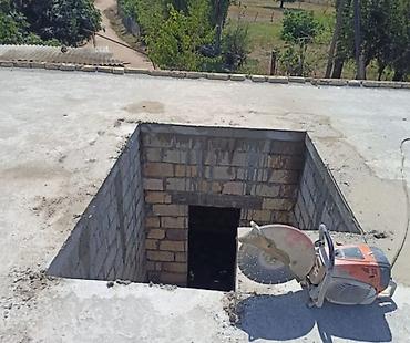 Beton işləri: Beton kəsmə xidməti - Divar, döşəmə və tavanlarda dəqiq kəsim — 1