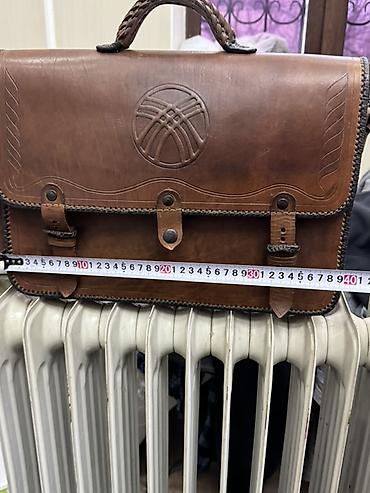 Портфели: Кожаный портфель ручной работы Кожа толстая 🐂, материал качественный — 16