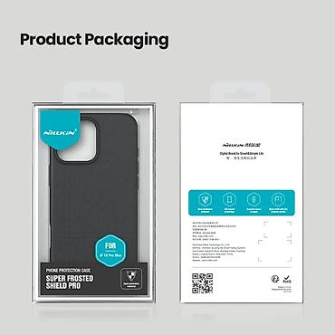 Maske i futrole za telefone: Maska Nillkin Scrub Pro za iPhone 16 Pro Max 6.9 crna. Uz brzu dostavu — 12