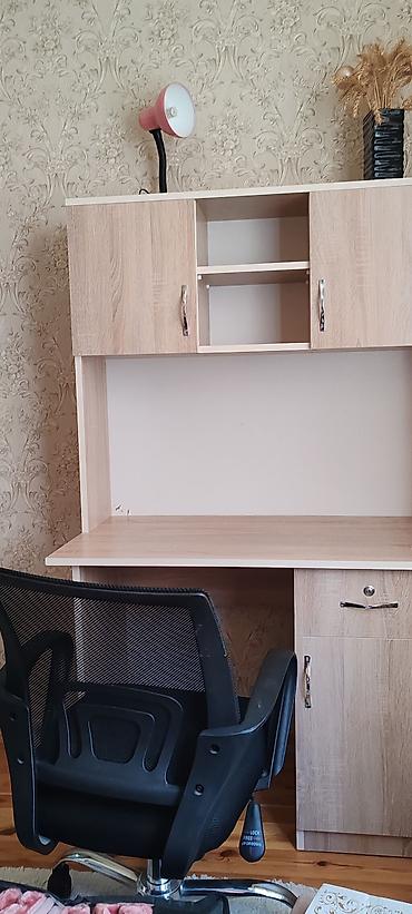 mətbəxt stolları: Düz masa, Polkalı, Siyirməli, Teksturalı laminat — 3