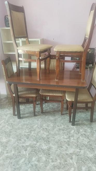 Açılmayan masa 5 oturacaqla satılır 170 manata ünvan Sumqayıt ünvana