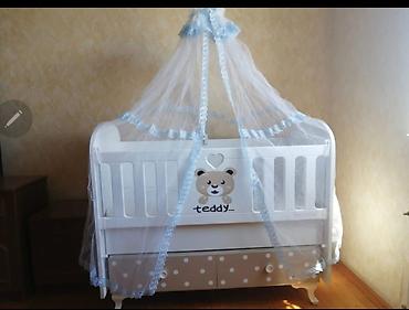 Uşaq beşiyi – Aymİni “Teddy” model - Rəng: ağ və bej tonları, ön lalafo.az -da Uşaq beşiyi – Aymİni “Teddy” model - Rəng: ağ və bej tonları, ön
