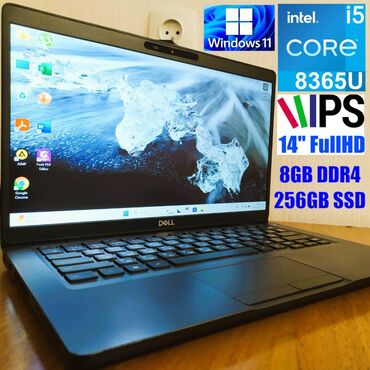 Ноутбуки: Ультрабук, Dell, 8 ГБ ОЗУ, Intel Core i5, 14 ", Б/у, Для несложных задач, память NVMe SSD