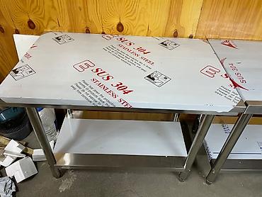 Другая посуда и кухонный инвентарь: Столы из нержавейки для кафе, ресторанов, пекарен — SUS 304! Надежные at lalafo.kg — 2 Другая посуда и кухонный инвентарь: Столы из нержавейки для кафе, ресторанов, пекарен — SUS 304! Надежные — 2