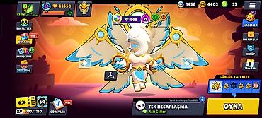 Digər oyun və konsollar: Brawl Stars oyunu üçün hesab - Kupa: 43.558 - Gücləndiricilər, mağaza — 1