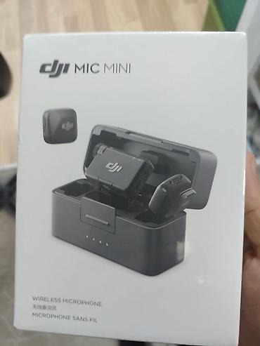 mikrofon usb: DJI Mic Mini — simsiz mikrofon sistemi Xüsusiyyətlər: - Yüngül və — 1