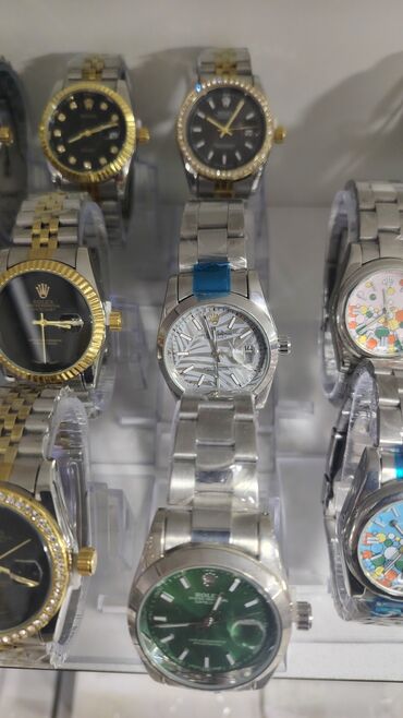 Qol saatları: Yeni, Qol saatı, Rolex, rəng - Mavi — 10