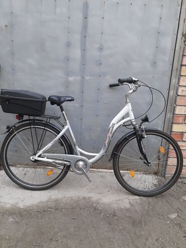 Городские велосипеды: Городской велосипед, Рама XXL (190 - 210 см), Б/у — 1