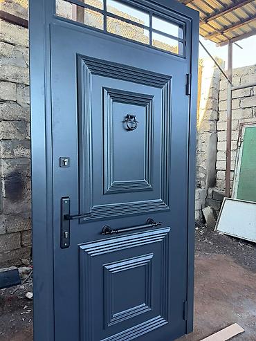 qir: Mənzil üçün Yeni Giriş qapısı 120x220 sm Şəbəkə ilə, Zəmanətli, Pulsuz quraşdırma, Pulsuz çatdırılma, Ödənişli çatdırılma, Rayonlara çatdırılma — 7