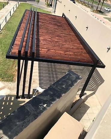 naves modelleri: Metal-karkaslı loft perqola və terrasa üst örtüyü – layihələndirmə və — 3
