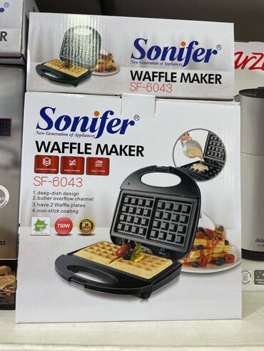 Электроника: В наличии вафельница от фирмы Sonifer •  Антипригарное покрытие