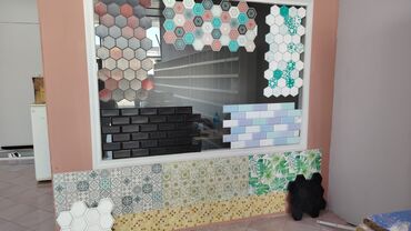 Kafel və metlax: Kafel və bəzək plitələri – geniş çeşid - Formlar: altıbucaqlı mozaika — 3