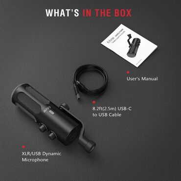 акустические системы yayunsi с микрофоном: FIFINE Tank3 | XLR/USB Микрофон для Стримов, Подкастов и Записи