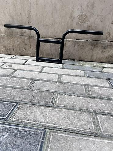 yelkən: Məhsul: Velosiped sükanı - Material: polad boru, möhkəm konstruksiya — 2