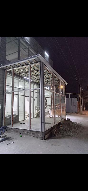 Plastik pəncərələr: Yeni Təkqat şüşə paketi Plastik pəncərə, Еni: 1 sm, Uzunluğu: 2 sm, Pulsuz quraşdırma — 4