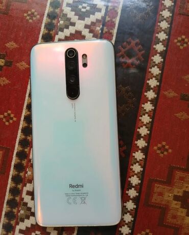Video oyunlar və konsollar: Redmi Note 8 Pro, 128 GB, rəng - Ağ, Barmaq izi, Face ID