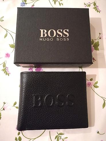 ukrasne kese: Kvalitetan muski kozni novcanik marke Hugo Boss. Zemlja porekla — 2