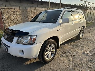 кожаная: Toyota Highlander: 2006 г., 3.3 л, Автомат, Гибрид, Кроссовер — 1