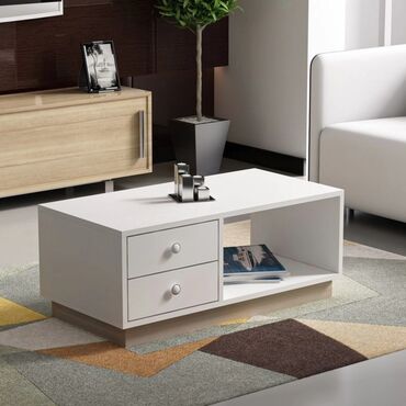 Masalar: Jurnal masası, Yeni, Açılmayan, Laminat, Dördbucaq masa — 19