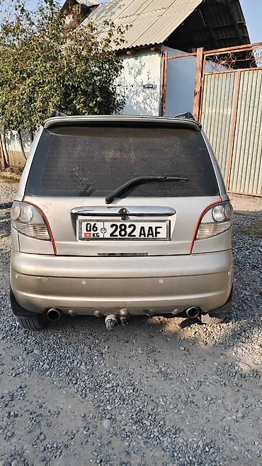 мата секыл: Chevrolet Matiz: 2006 г., 1 л, Кол менен иштөөчү, Бензин, Хетчбек — 4