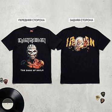 boot: Футболки с принтами Iron Maiden (черные) Варианты дизайна: - — 3