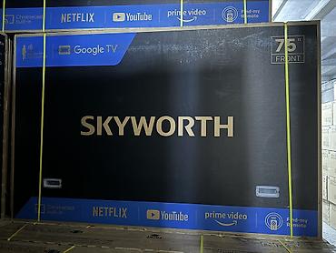 android auto: Телевизоры skyworth 75Q66G и 190 см 75" 4k (google tv) - описание: с — 1