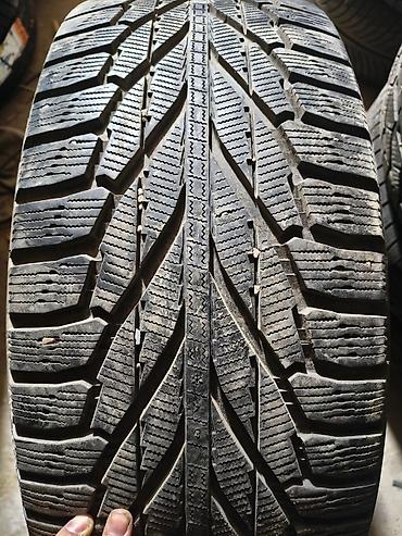 Транспорт: Шины 285 / 60 / R 18, Зима, Б/у, 1 шт, Внедорожные (АТ/МТ), Россия, Nokian — 1