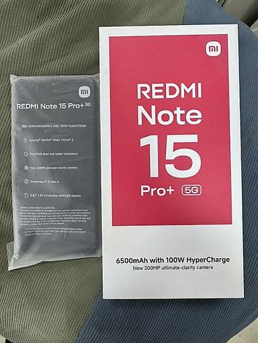 note 10 5g: Redmi Note 15 Pro+ 5G Основные характеристики: - Аккумулятор 6500 — 1
