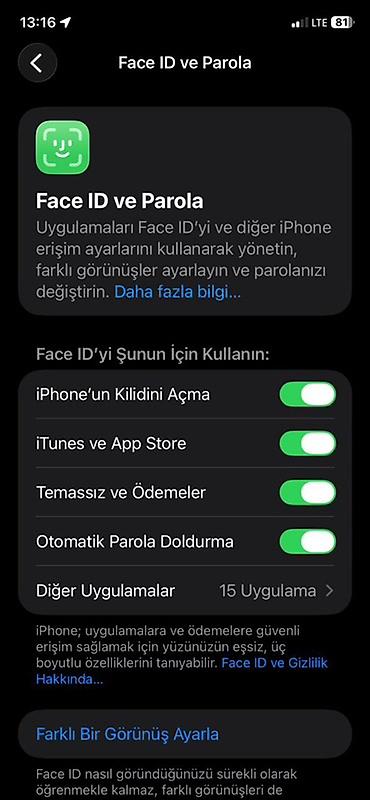 apple.iphone 5: Narıncı, Face ID — 7